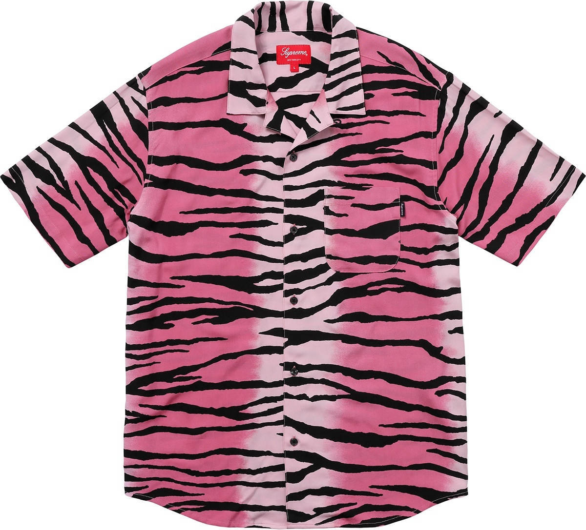 Tiger Stripe Rayon Shirt view 2